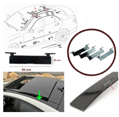 Mercedes W204 Tavan Çıta Kapağı 2046907182