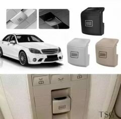 Mercedes W204 W218 W212 Sunroof Açma Gri Düğme Kapağı