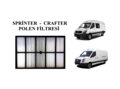 Sprinter Crafter 2007-2017 Çerçeveli Kasalı Polen Klima Filtresi