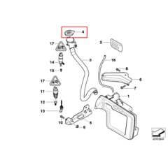 BMW Cam Su Fiskiye Bidon Kapağı