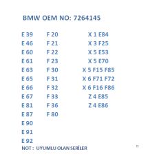 BMW Cam Su Fiskiye Bidon Kapağı