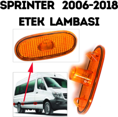 Mercedes Sprinter Crafter 2007-2016 Yan Etek Lamba Sarı Ledli A0038202956